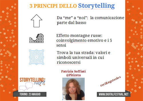3 principi dello storytelling